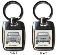 MGB GT (disc wheels) 1965-69 Keyring 5